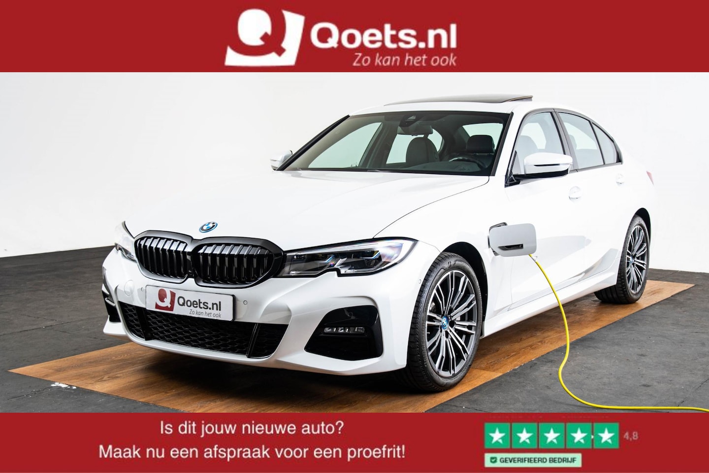 BMW 3-serie - 330e M Sport - schuif/kanteldak - Head up - Elektrisch verwarmde/verstelbare stoelen - Hif - AutoWereld.nl