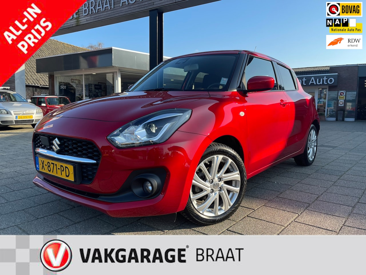 Suzuki Swift - 1.2 STOELVERW. l ADAP. CRUISE l RIJKLAAR! - AutoWereld.nl