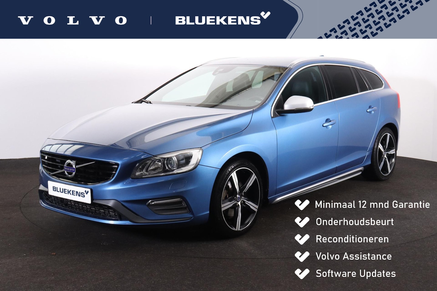 Volvo V60 - T3 NordicPlus - Verwarmde voorstoelen - Parkeersensoren achter - Volvo On Call - High perf - AutoWereld.nl
