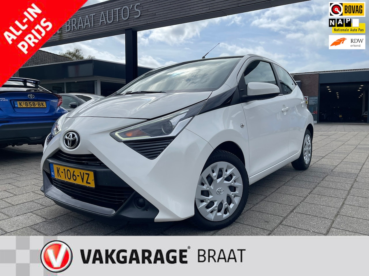 Toyota Aygo - 1.0 l CARPLAY l CAMERA l CRUISE l RIJKAAR! - AutoWereld.nl
