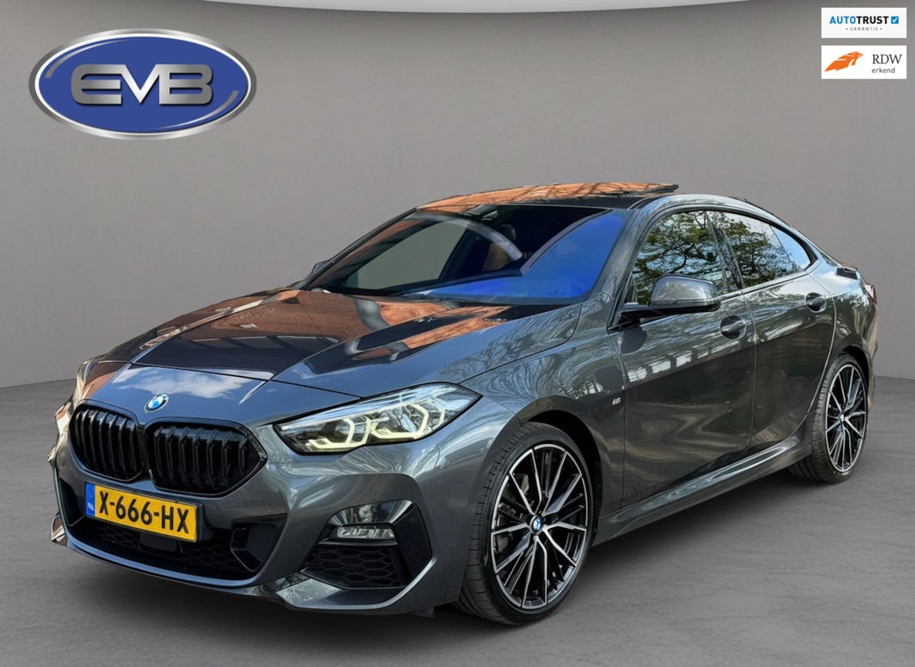 BMW 2-serie Gran Coupé - 218i AUTOMAAT M- Sport pakket, panoramadak,stoelverwarming, adaptief cruise controle, 19 i - AutoWereld.nl