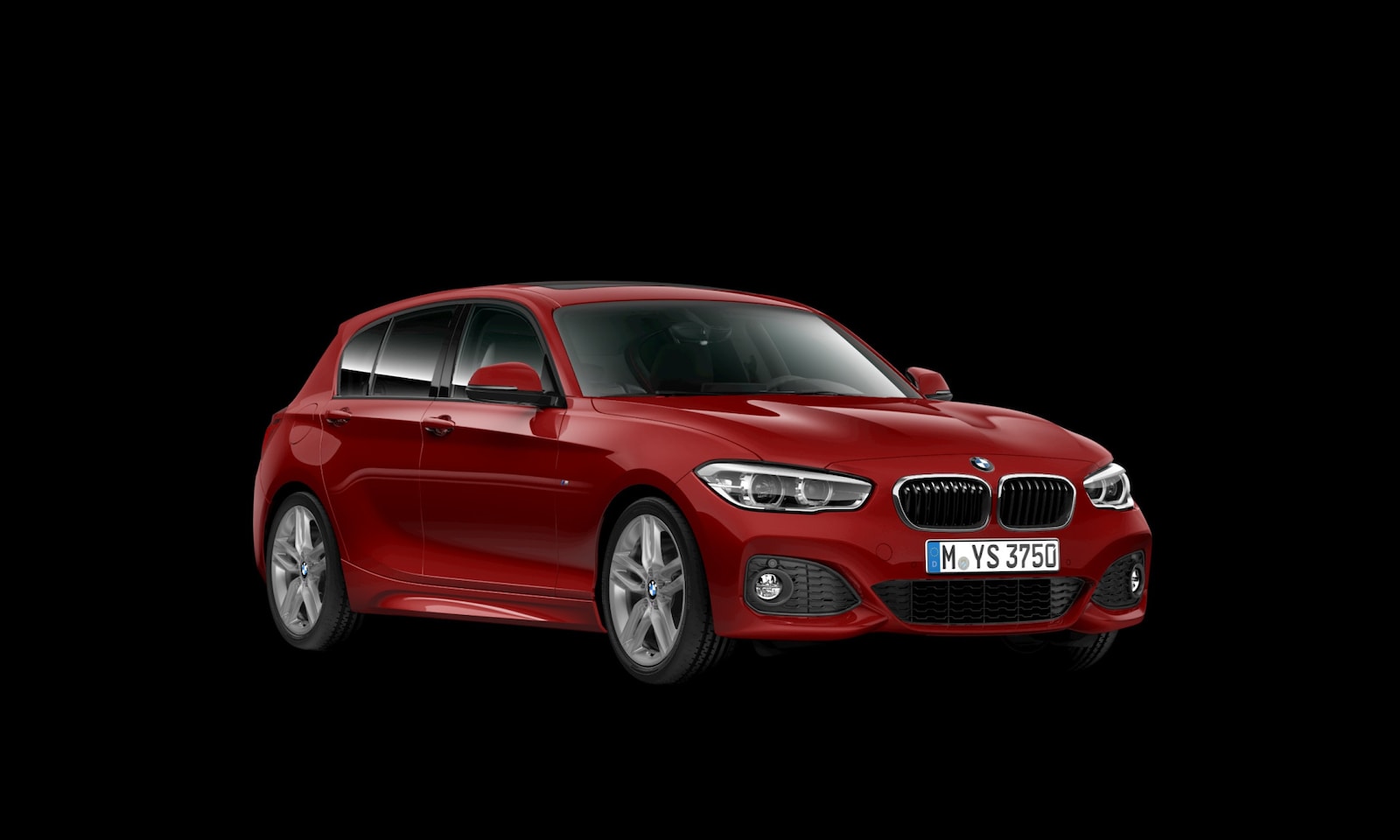 BMW 1-serie - 118i Aut. | M-Sport | NaviProf | Schuifdak | Leder | H&K | 18"LM | NL Auto | Melbourne Red - AutoWereld.nl
