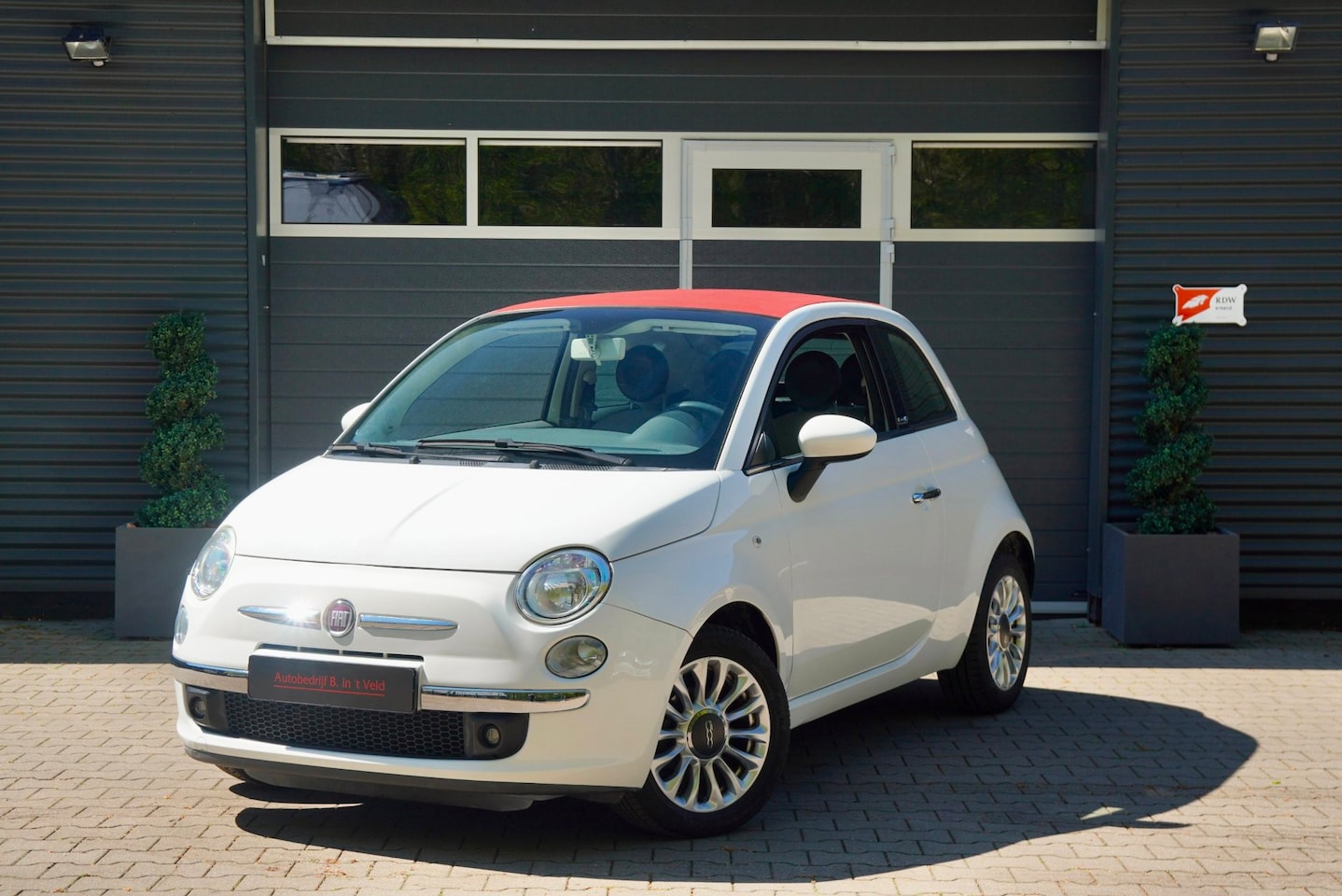 Fiat 500 C - 1.2 Lounge LEDER|AIRCO|INTERSCOPE AUDIO|LM VELGEN - AutoWereld.nl