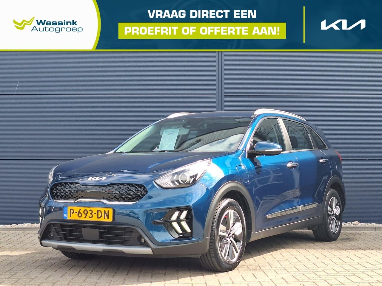 Kia Niro - 1.6 GDi PHEV 141pk DCT6 DynamicLine | Camera | Navigatie | Apple CarPlay/ Android Auto | C - AutoWereld.nl