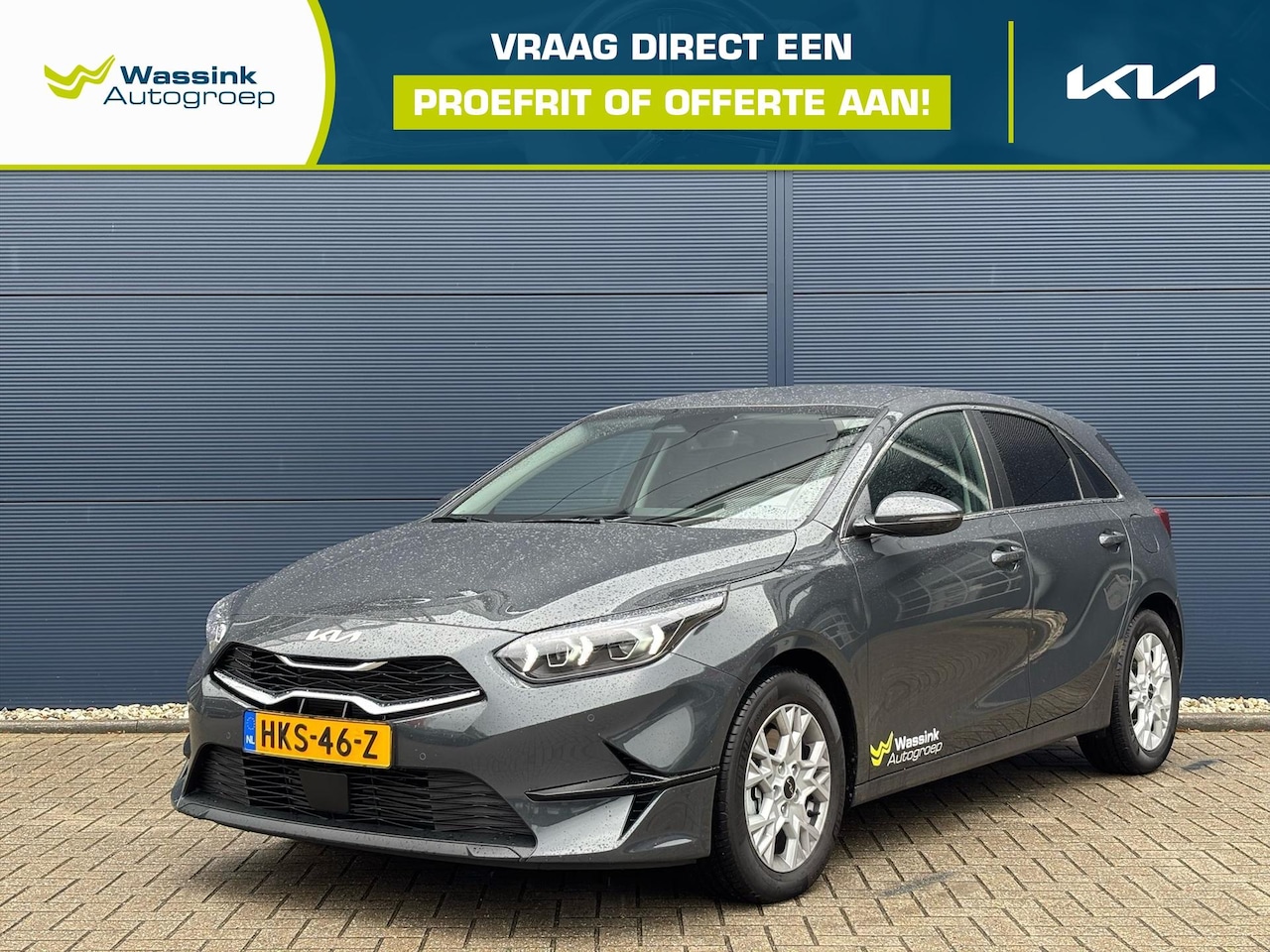 Kia Cee'd - Ceed 1.5 T-GDi 140pk DynamicLine | Privacy Glass | Cruise Control | Navigatie | Apple Carp - AutoWereld.nl