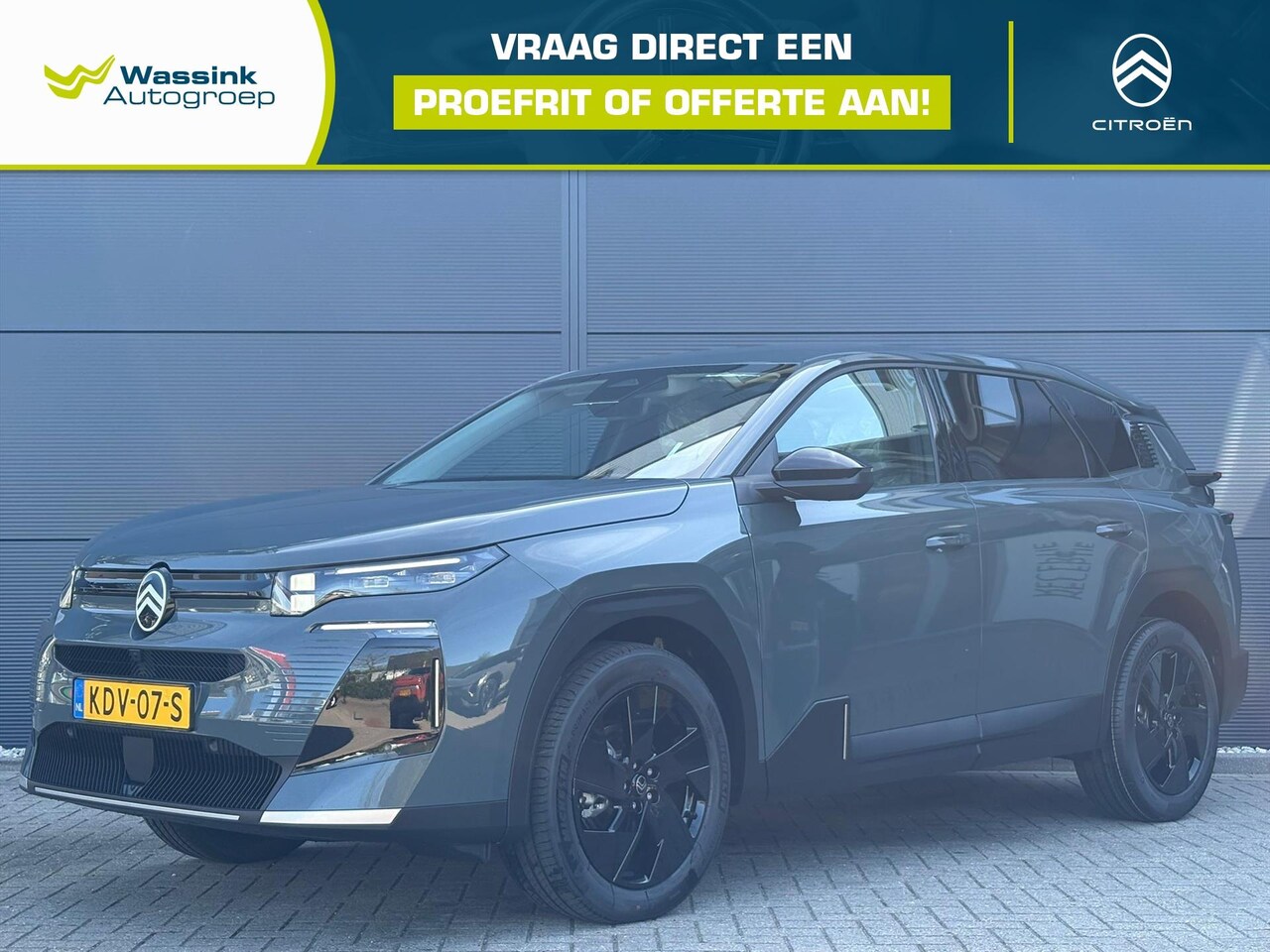 Citroën C5 Aircross - Hybrid 145pk Aut Max | DIRECT LEVERBAAR | Panoramisch Schuif-Kanteldak | Stoel -en Stuurve - AutoWereld.nl