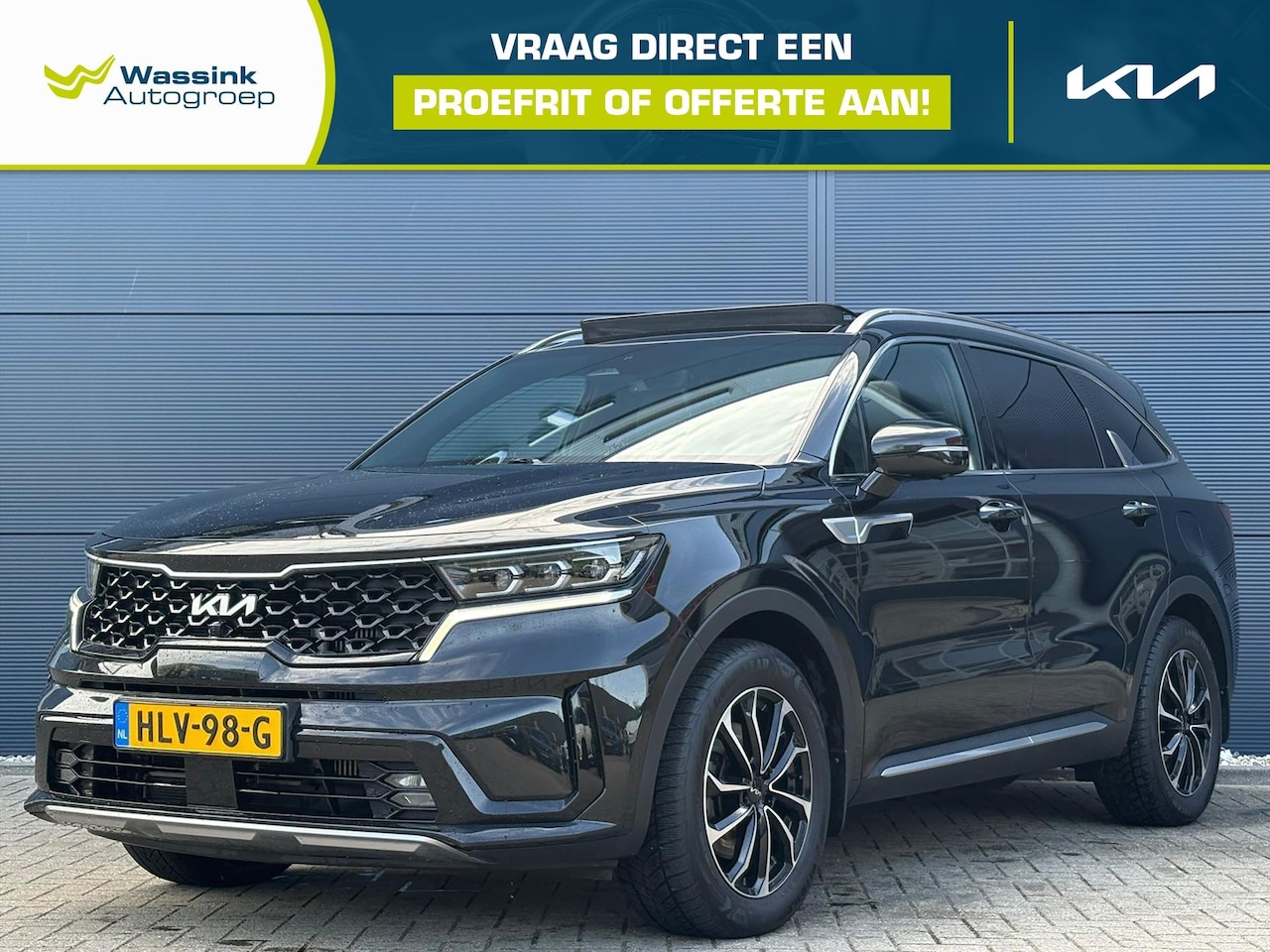 Kia Sorento - 1.6 T-GDi 265pk Plug-in Hybrid 4WD Aut ExecutiveLine I 7 Zitter I Full options I Trekhaak - AutoWereld.nl