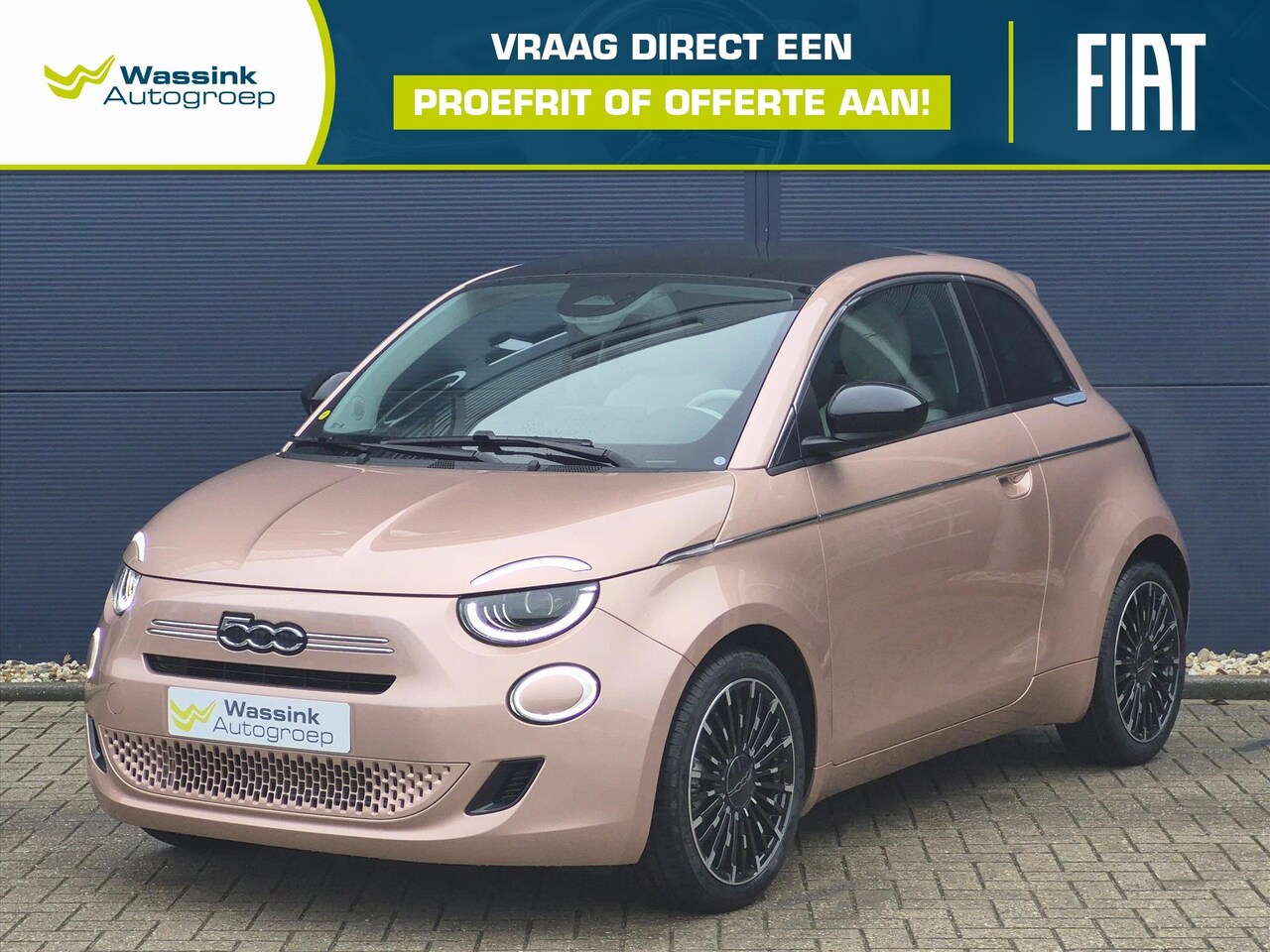 Fiat 500 - 1.0 Hybrid 65pk La Prima | Navigatie | Cruise Control | Camera | Apple Carplay/Android Aut - AutoWereld.nl