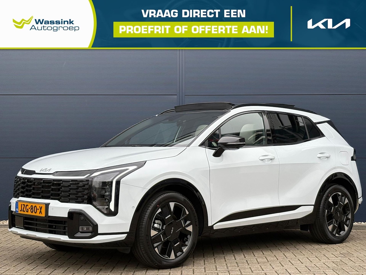 Kia Sportage - 1.6 T-GDi 265pk Plug-In Hybrid AT6 4WD GT-PlusLine | Panorama Schuif-kanteldak | Harman/Ka - AutoWereld.nl