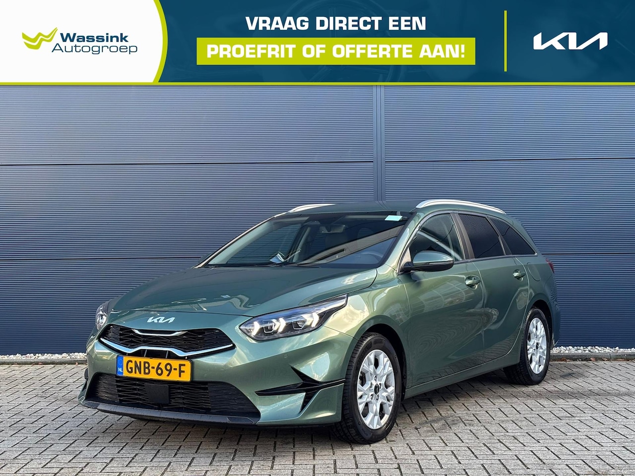 Kia Cee'd Sportswagon - Ceed Sw 1.0 T-GDi 100pk DynamicPlusLine | Cruise Control | Camera | Stoel -en Stuurverwarm - AutoWereld.nl