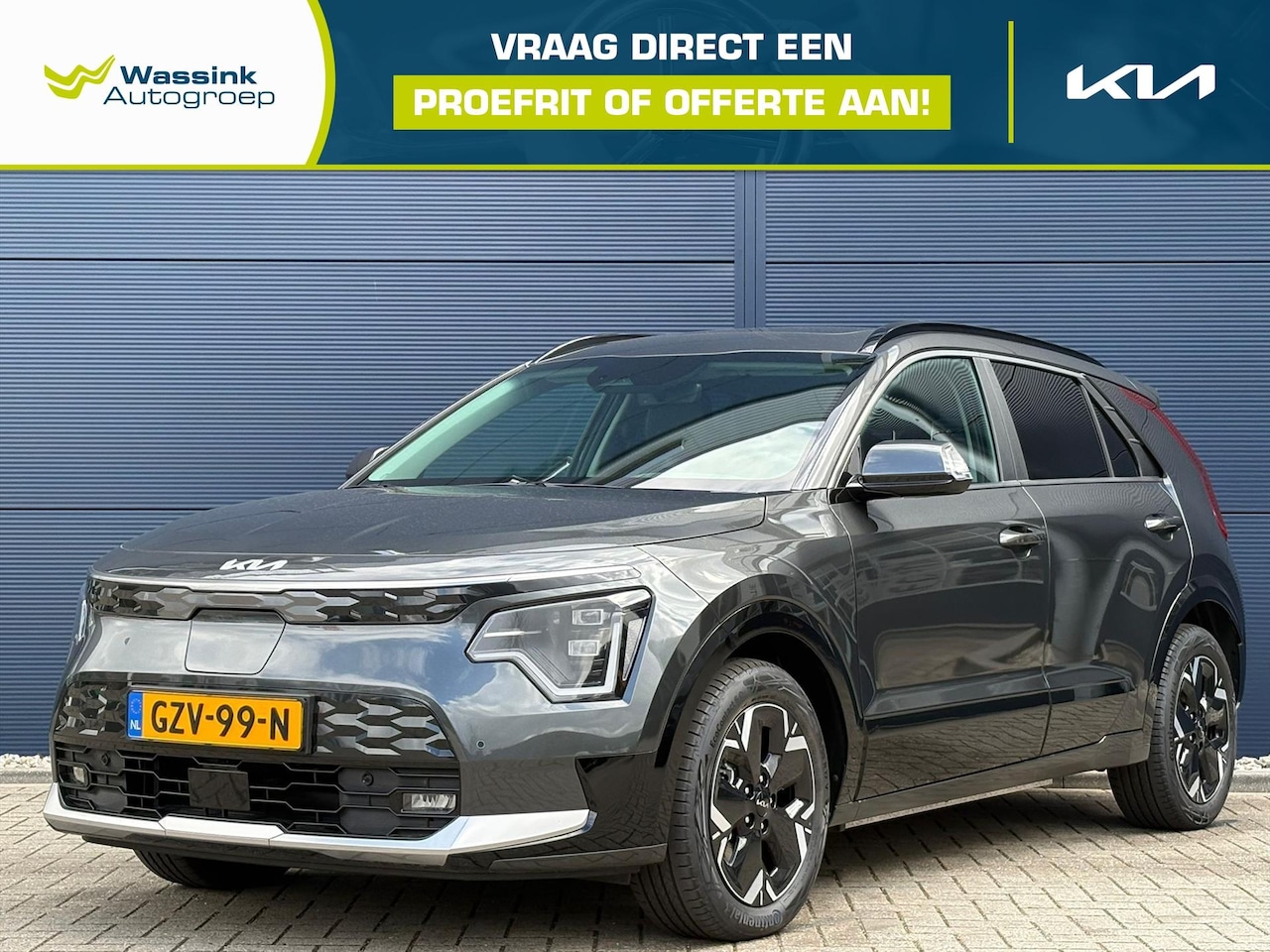 Kia e-Niro - 64,8 kWh 204pk Aut DynamicPlusLine | Stoel en stuur verwarming | Navigatie | Adaptive Crui - AutoWereld.nl