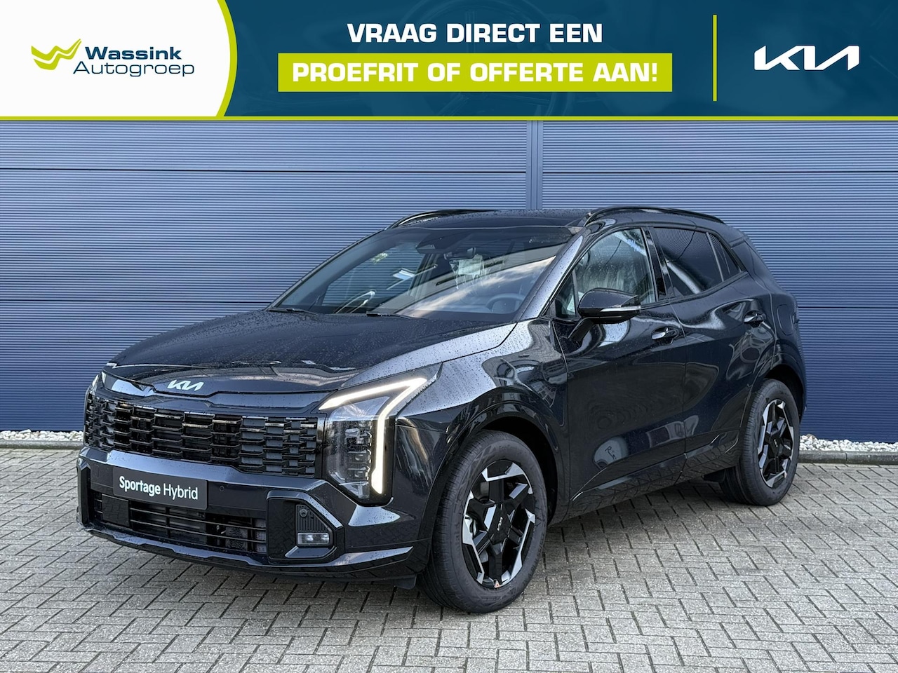 Kia Sportage - 1.6 T-GDi 239pk Hybrid AT6 GT-Line | Stoelverwarming Voor + Achter | Stuurverwarming | Sch - AutoWereld.nl