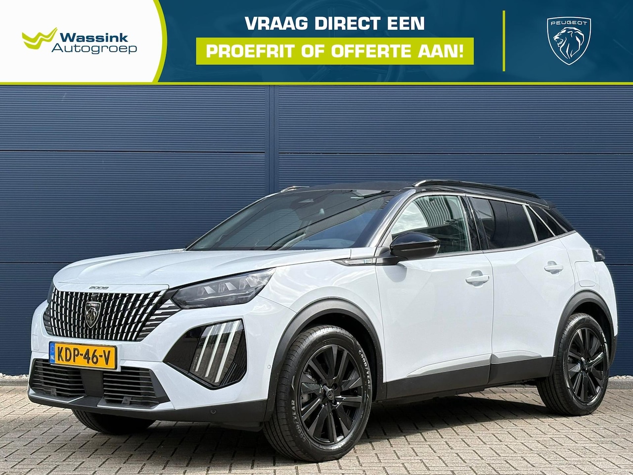 Peugeot e-2008 - EV 54kWh 156pk GT | Navigatie | Carplay/Android Auto | 18 Inch | Schuifdak | Alcantara | M - AutoWereld.nl