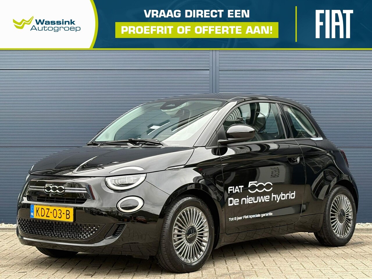 Fiat 500 - 1.0 Hybrid 65pk Torino Launch Edition | Climate Control | Apple CarPlay/ Android Auto | Cr - AutoWereld.nl
