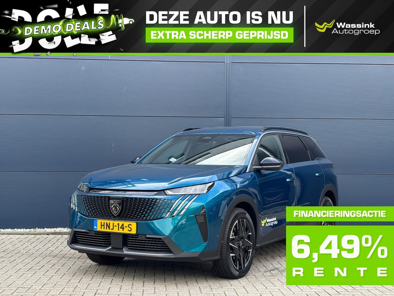 Peugeot 5008 - 1.2 Hybrid 145pk e-DCS6 Allure I Demo deal | 360 Camera | Panoramic Navigation Pack | Adap - AutoWereld.nl