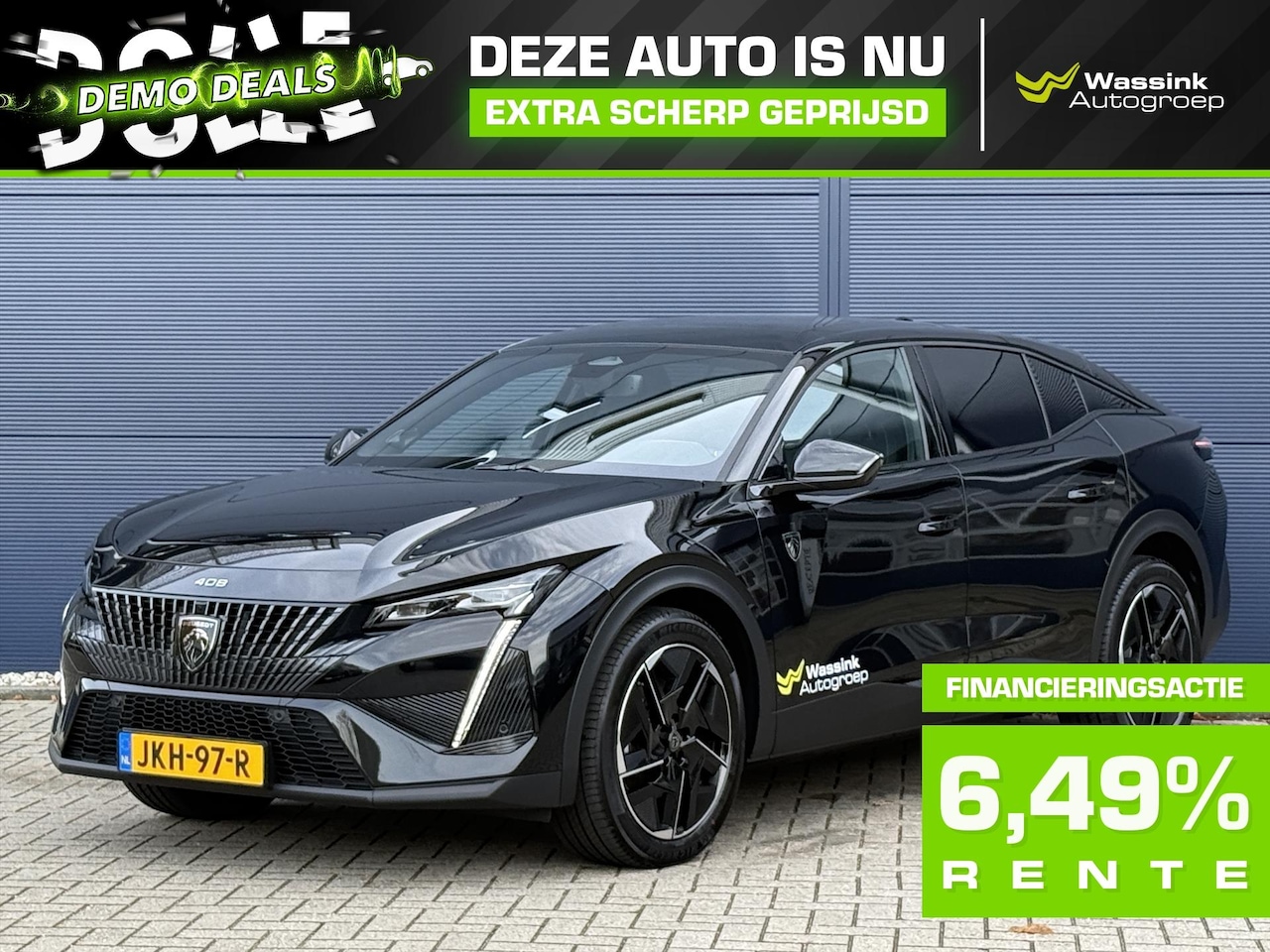 Peugeot 408 - 58kWh 210pk GT Avantage | Focal | Schuifdak | Matrix-LED | 19 inch | 360 camera | Stoelver - AutoWereld.nl