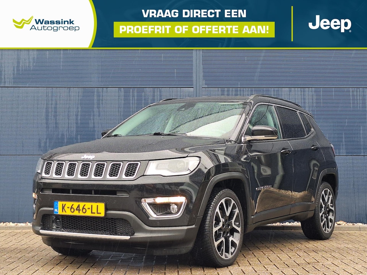 Jeep Compass - 1.3 MultiAir 150pk DDCT Limited | Alpine Premium Sound | Navigatie | Climate Control | Led - AutoWereld.nl