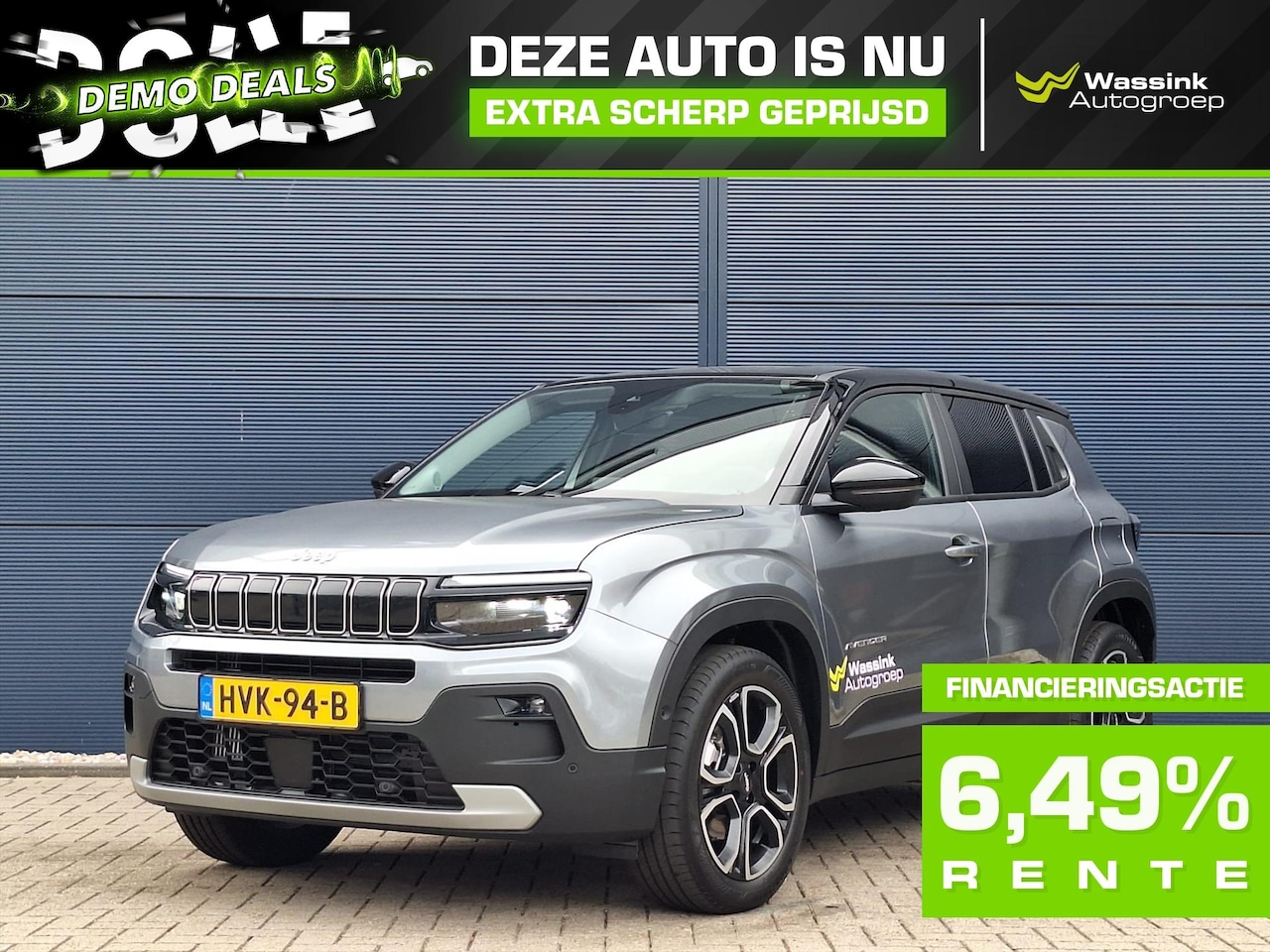 Jeep Avenger - 1.2T e-Hybrid 110pk Automaat Summit | Winterpack | JBL Audio | Camera | Navigatie - AutoWereld.nl