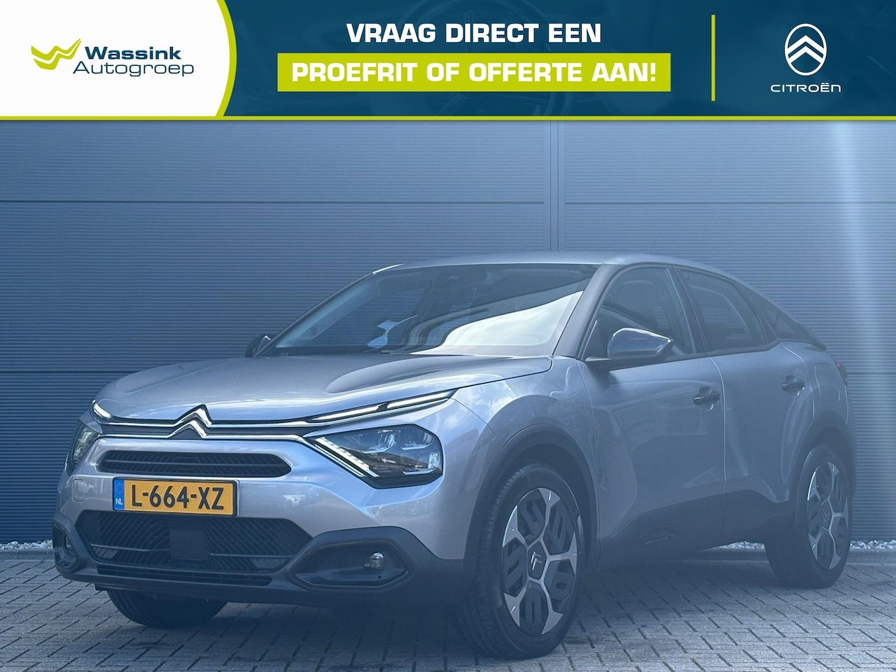 Citroën C4 - New 1.2 PureTech 130pk S&S Feel | Cruise Control | Navi | Climate Control - AutoWereld.nl