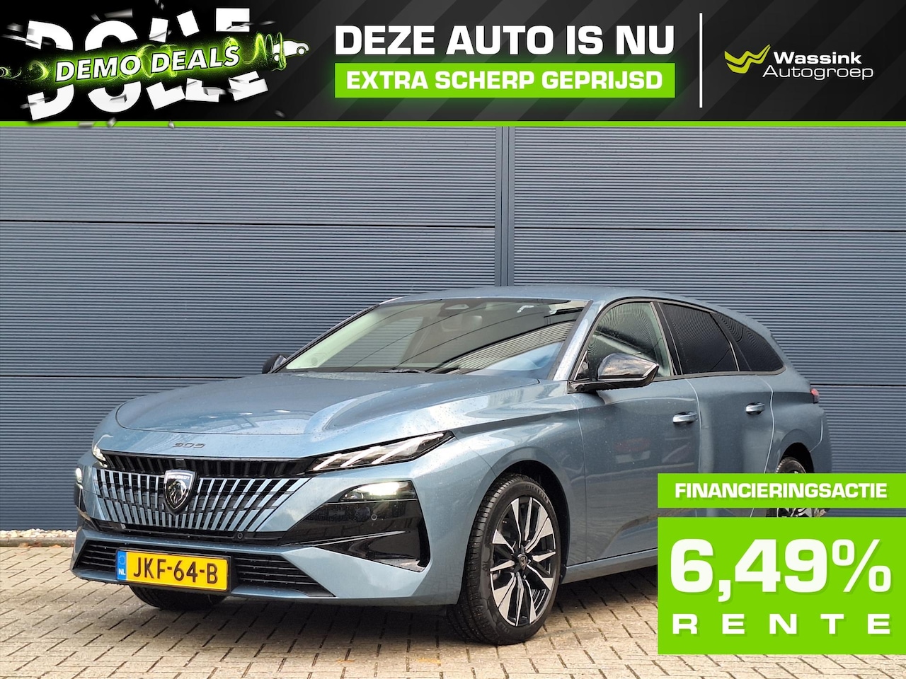 Peugeot 308 SW - Hybrid 145pk e-DCS6 Allure | 360 Camera | Navigatie | Apple CarPlay/ Android Auto - AutoWereld.nl