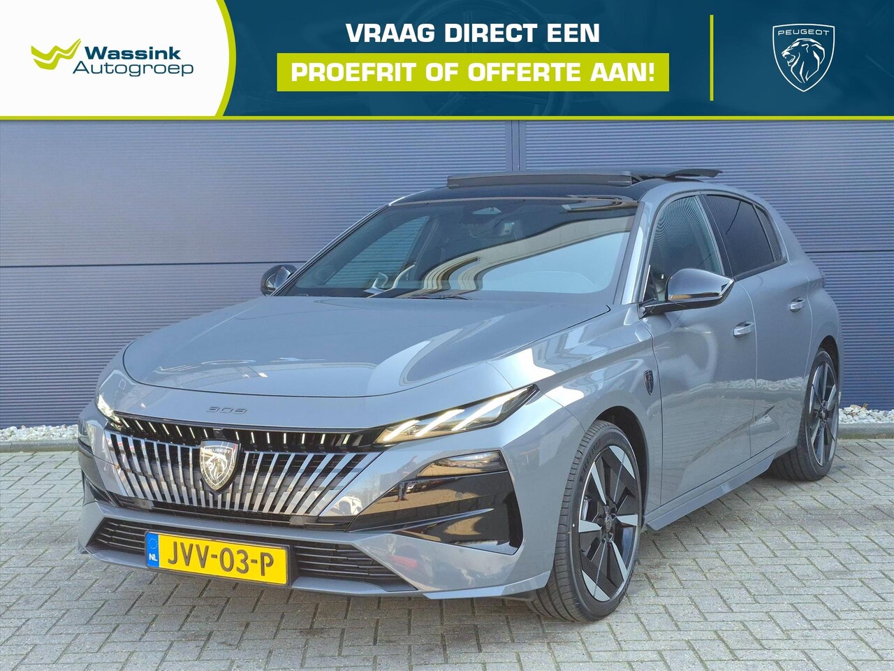 Peugeot E-308 - EV 54kWh 156pk GT Avantage | Schuifdak | 360 camera | Matrix Led | Alcantara - AutoWereld.nl