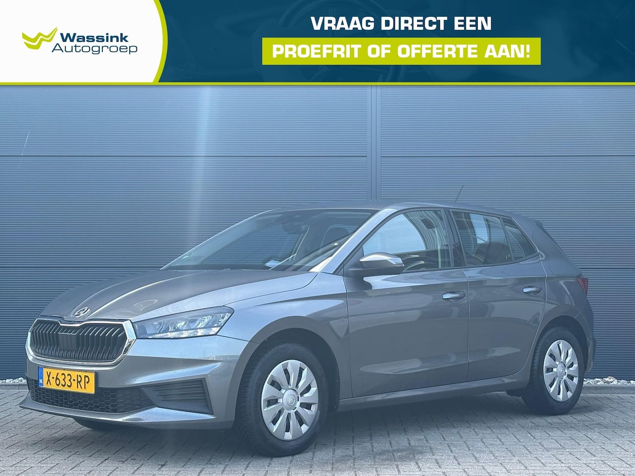 Skoda Fabia - 1.0 TSI Greentech 80pk Ambition Airco | Trekhaak | All seasonbanden - AutoWereld.nl
