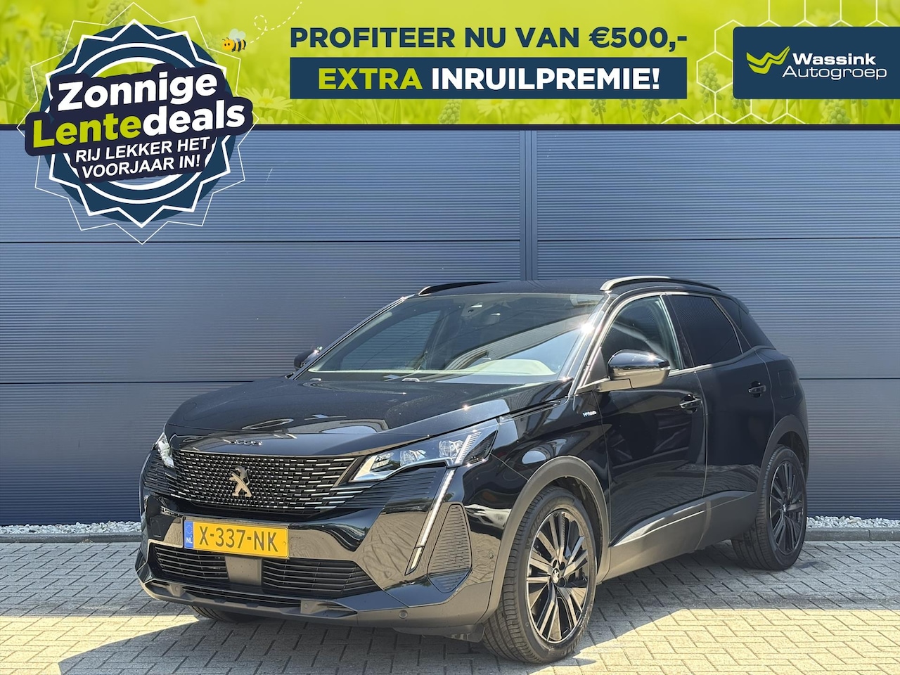 Peugeot 3008 - 1.6 Plug-in HYbrid 225pk e-EAT8 GT | LENTEDEALS | Black Pack | Camera | 10000 km - AutoWereld.nl