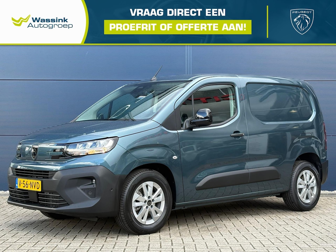 Peugeot e-Partner - EV 50kWh 136pk L1 | Navigatie | Digitale binnenspiegel | Apple Carplay & Android Auto | - AutoWereld.nl