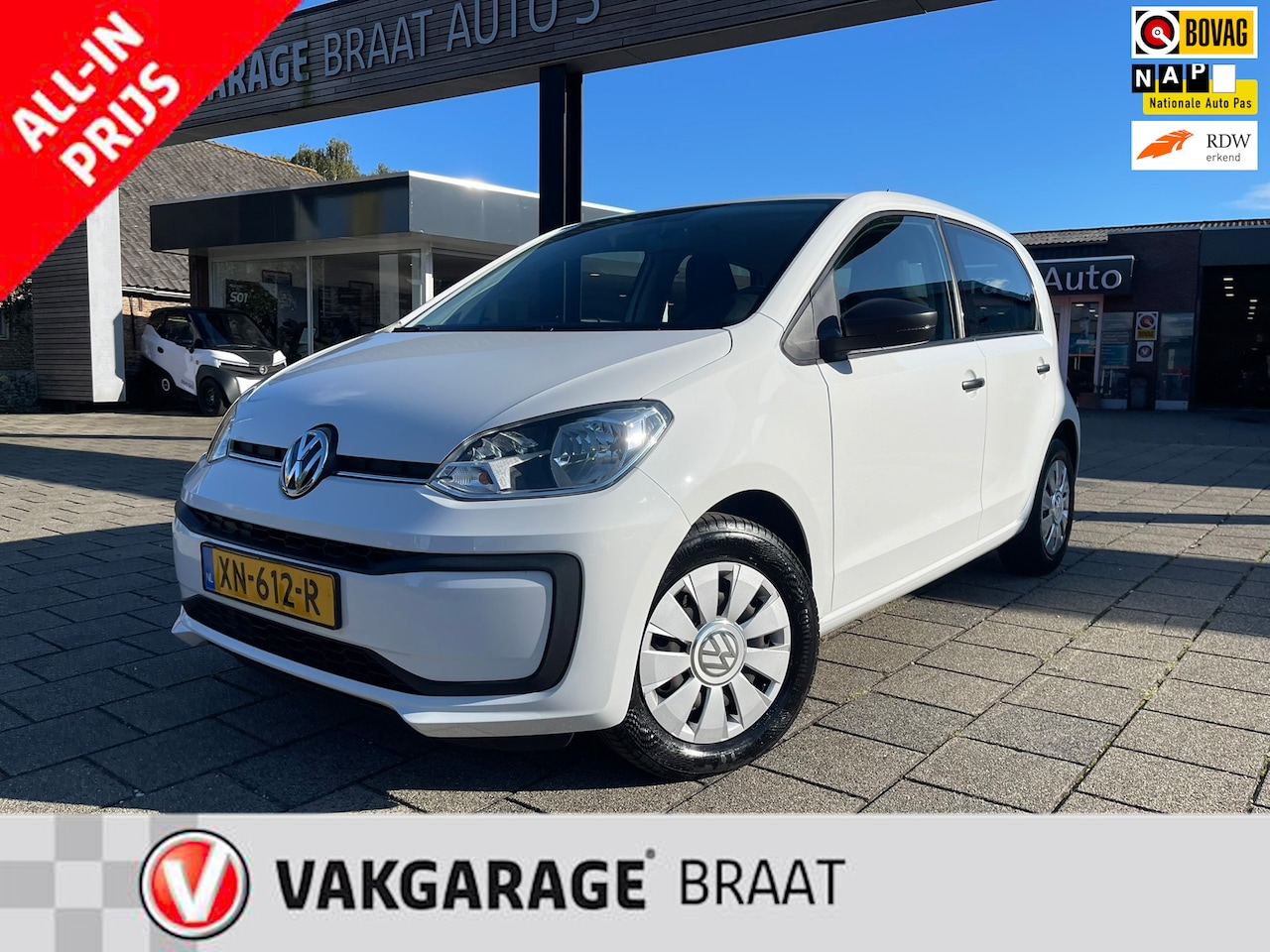 Volkswagen Up! - 1.0 BMT l AIRCO l ELEK. RAMEN l RIJKLAAR! - AutoWereld.nl