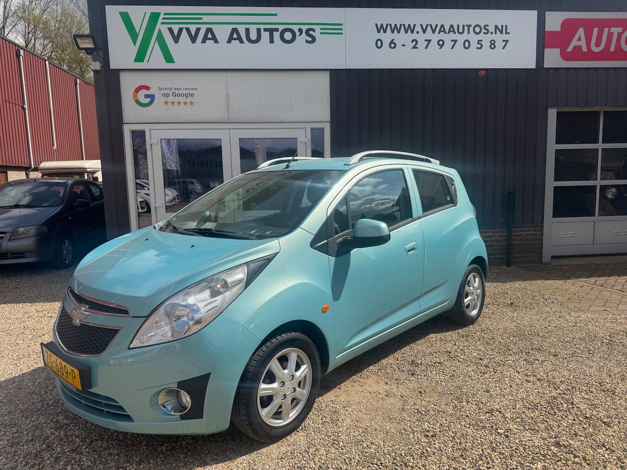 Chevrolet Spark - 1.2 airco, elektr ramen, dakrails, isofix, APK 02-2027! - AutoWereld.nl