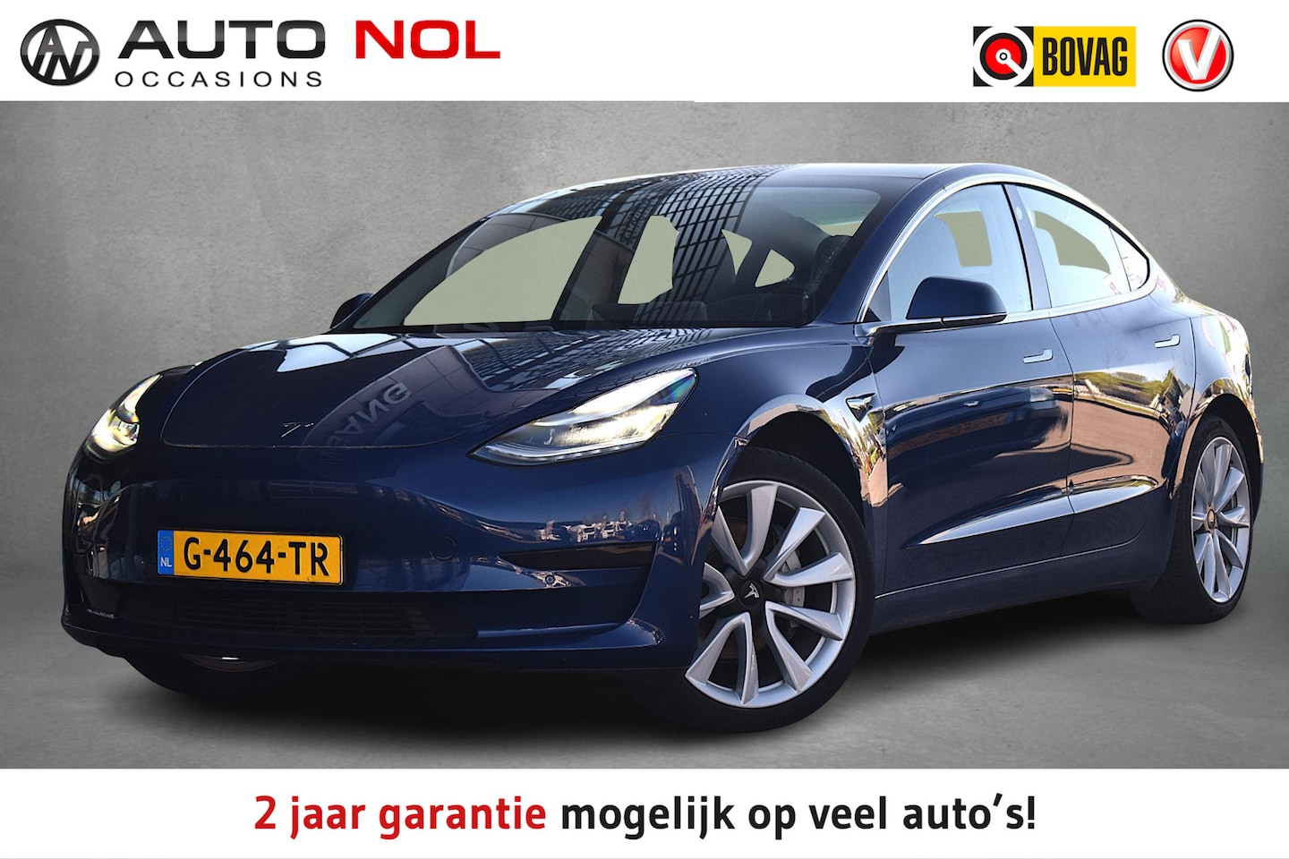 Tesla Model 3 - Standard RWD Plus 60 kWh | AutoPilot | Pano | Leer - AutoWereld.nl