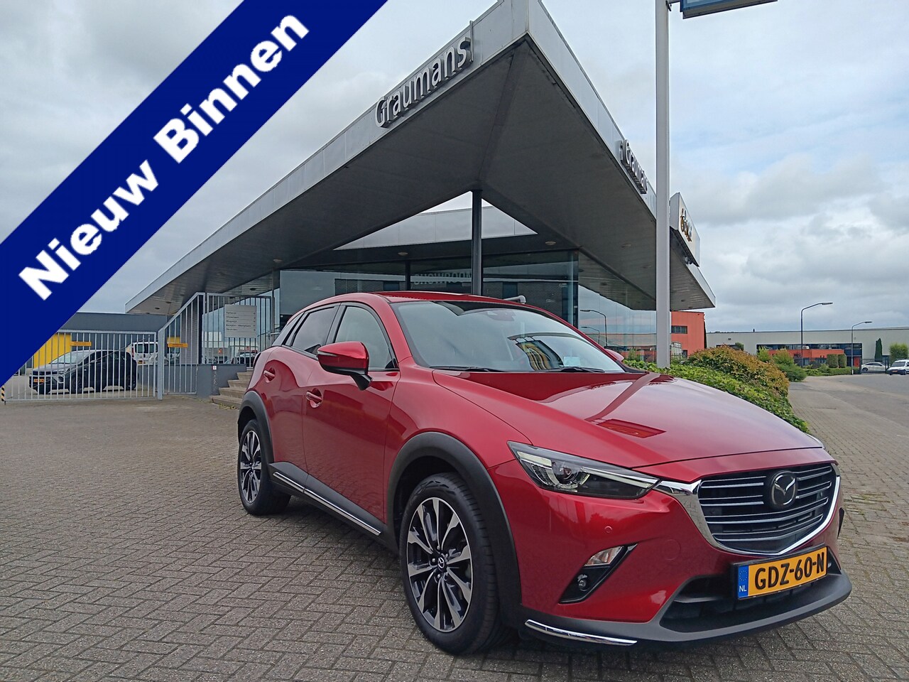 Mazda CX-3 - 2.0 SkyActiv-G 120 GT-M AUTOMAAT, Trekhaak, incl. 12 MND BOVAGGARANTIE - AutoWereld.nl