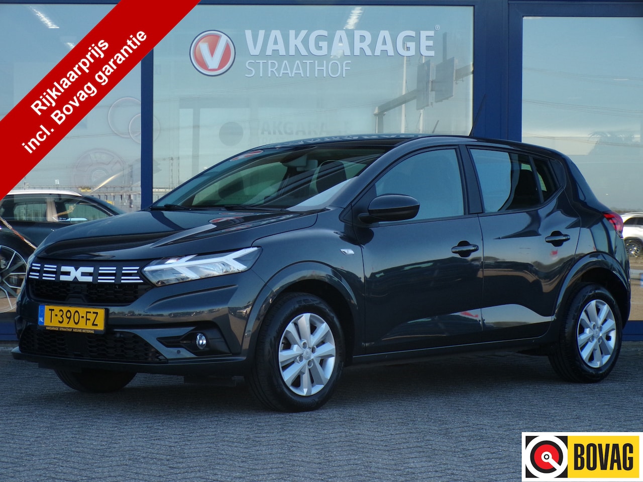 Dacia Sandero - 1.0 TCe 90 Expression 1.0 TCe 90 Expression, Carplay + Android Auto / Camera + Sensoren / LED koplampen - AutoWereld.nl