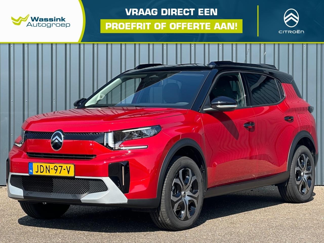 Citroën C3 Aircross - Hybrid 145pk AUTOMAAT | Plus I Carplay I Camera I Cruise control I DAB - AutoWereld.nl