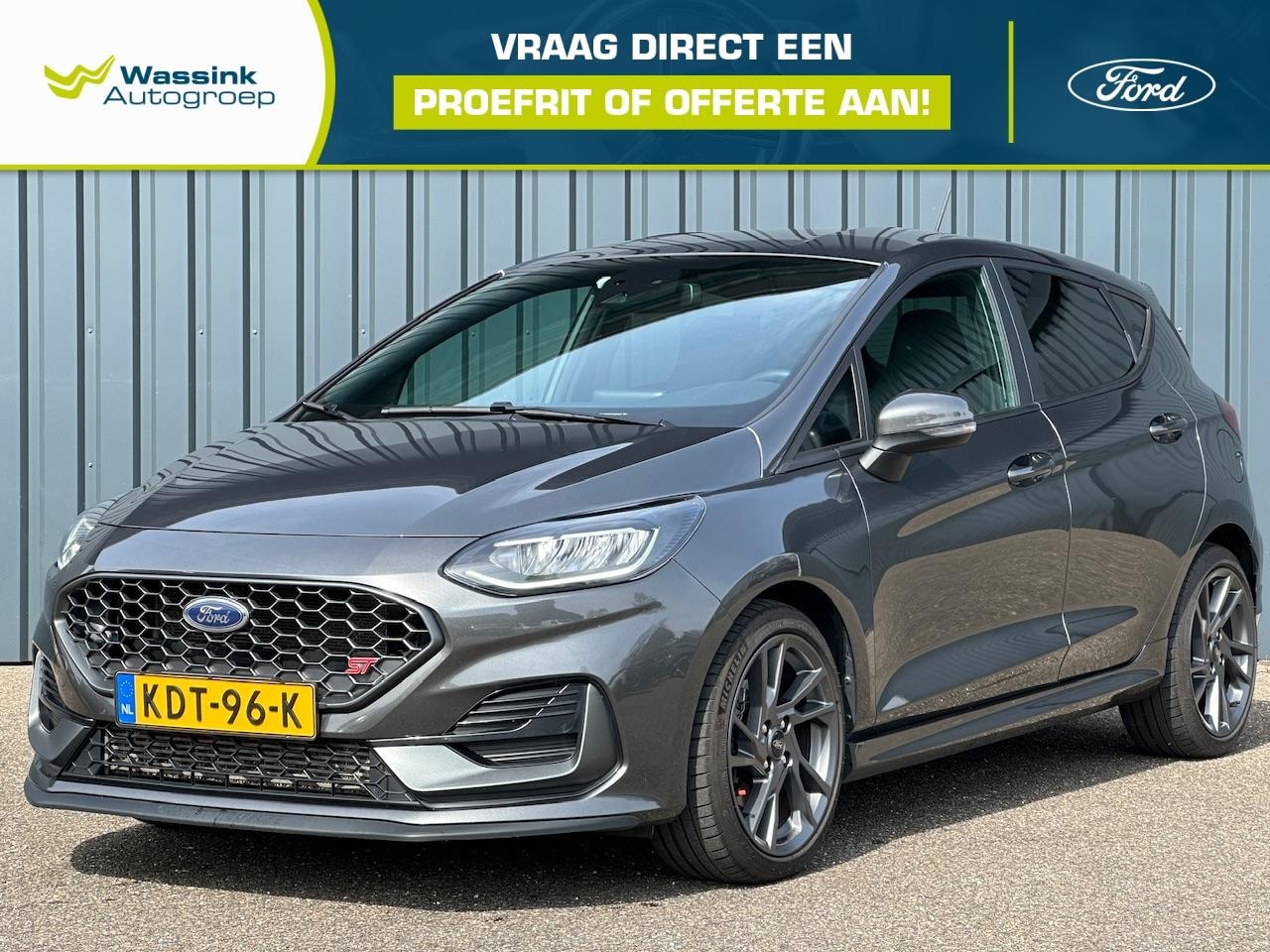 Ford Fiesta - 1.5 EcoBoost 200pk ST-X Schaal Stoelen | Stoel-Stuur-Voorruit Verwarming | Camera | Carpla - AutoWereld.nl