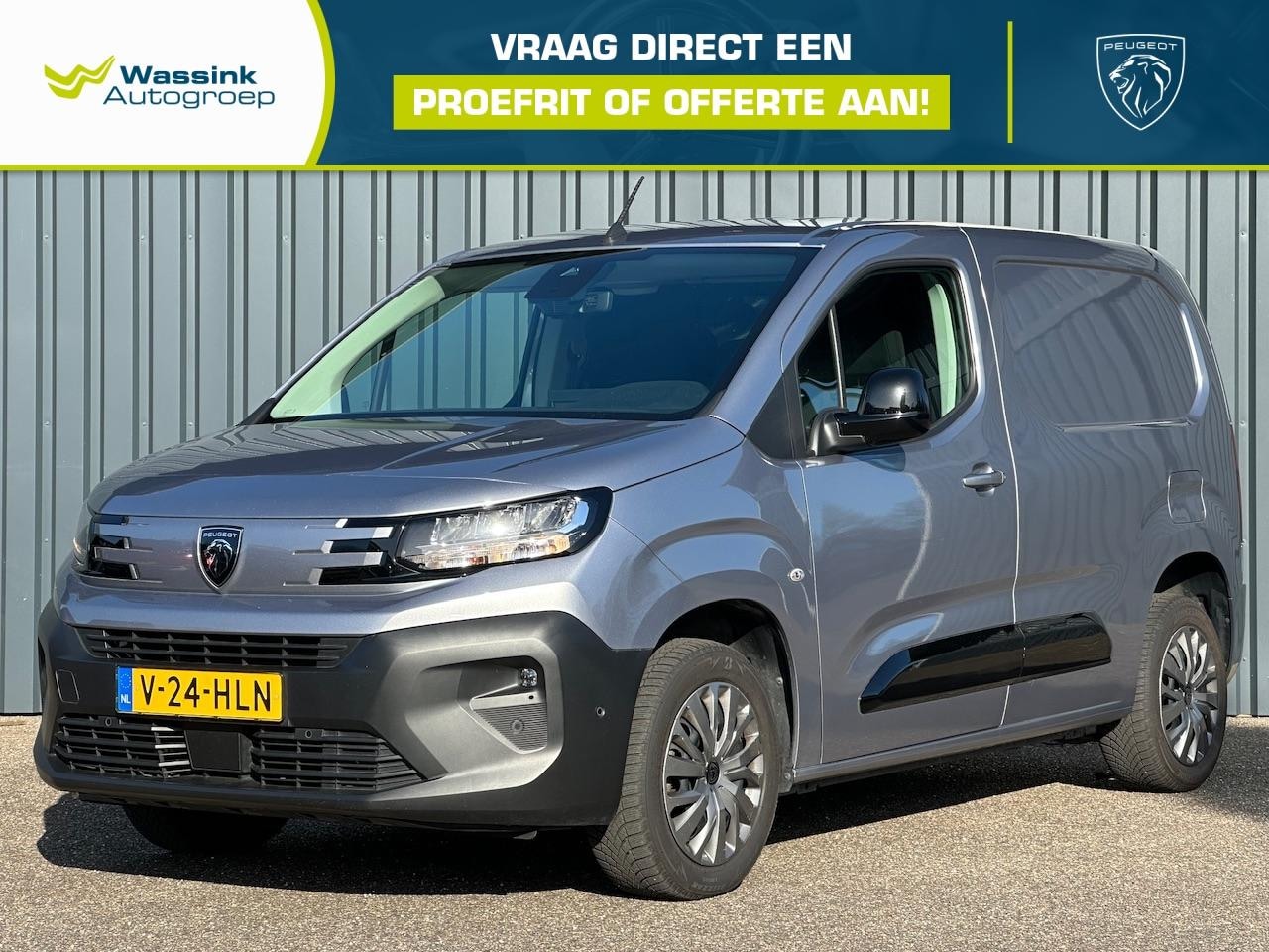 Peugeot Partner - 1.5 BlueHDi 130pk S&S EAT8 L1 I Trekhaak I Adaptieve Cruise I Camera Binnenspiegel I Achte - AutoWereld.nl