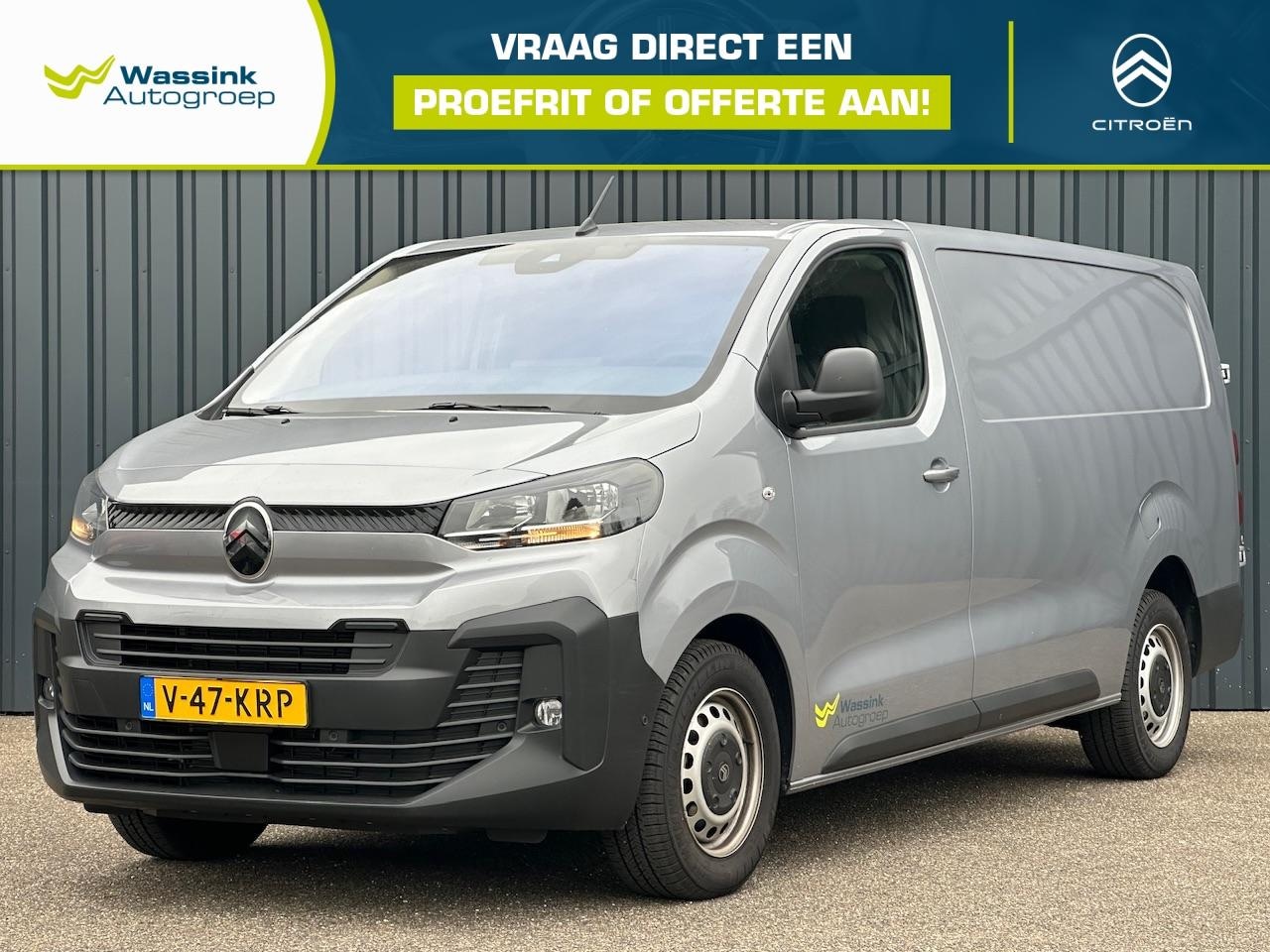 Citroën Jumpy - GB 2.0 BlueHDi 180pk L3 Automaat 3-zits | Demo Deal | Trekhaak | Houten afwerking laadruim - AutoWereld.nl