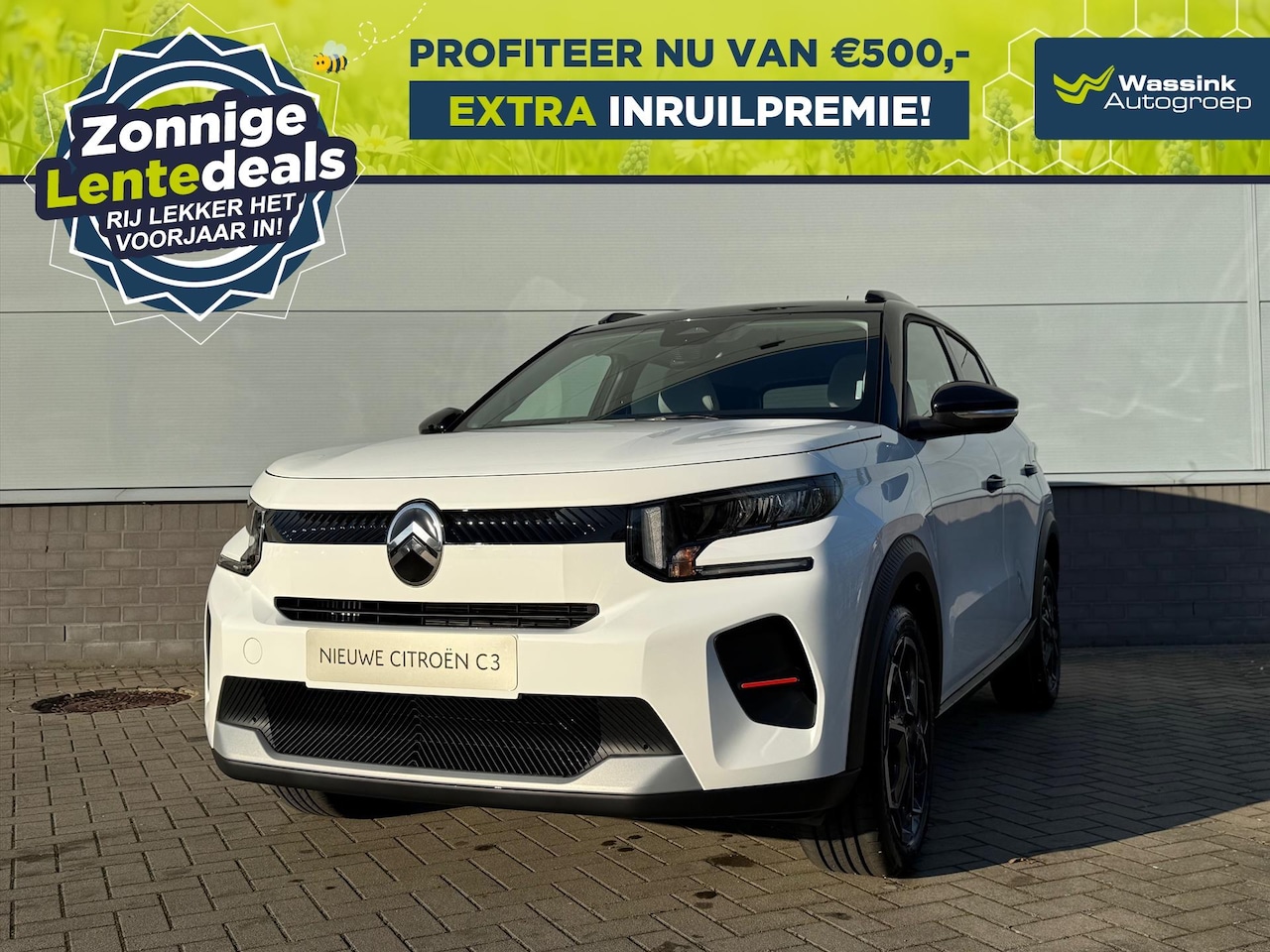 Citroën C3 - 1.2 Turbo 100 pk Max | Navigatie | Camera | Parkeersensoren | Carplay | Draadloze Telefoon - AutoWereld.nl