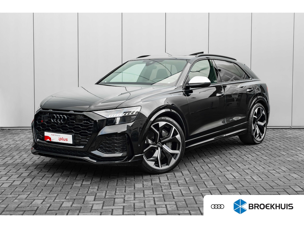 Audi Q8 - 4.0 TFSI RS quattro 600PK | Trekhaak | Ceramisch | Soft-Close | B&O Advanced | Panorama Da - AutoWereld.nl