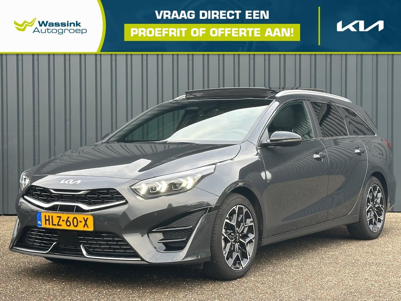 Kia Cee'd Sportswagon - Ceed Sw 1.5 T-GDi 140pk GT-PlusLine Panoramisch Open Dak | Carplay | Stoel-Stuurverwarming - AutoWereld.nl