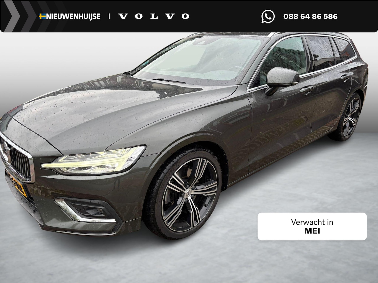 Volvo V60 - 2.0 B3 Inscription | Stoel/Stuurverwarming | Elektr. Achterklep | Parkeersensoren V+A | BL - AutoWereld.nl