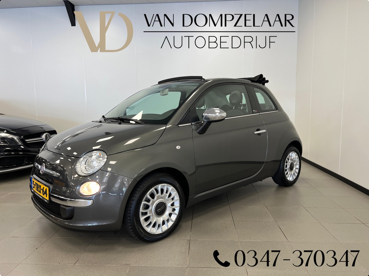 Fiat 500 - CABRIO 0.9 TwinAir Turbo Easy / NAVI / AIRCO / - AutoWereld.nl