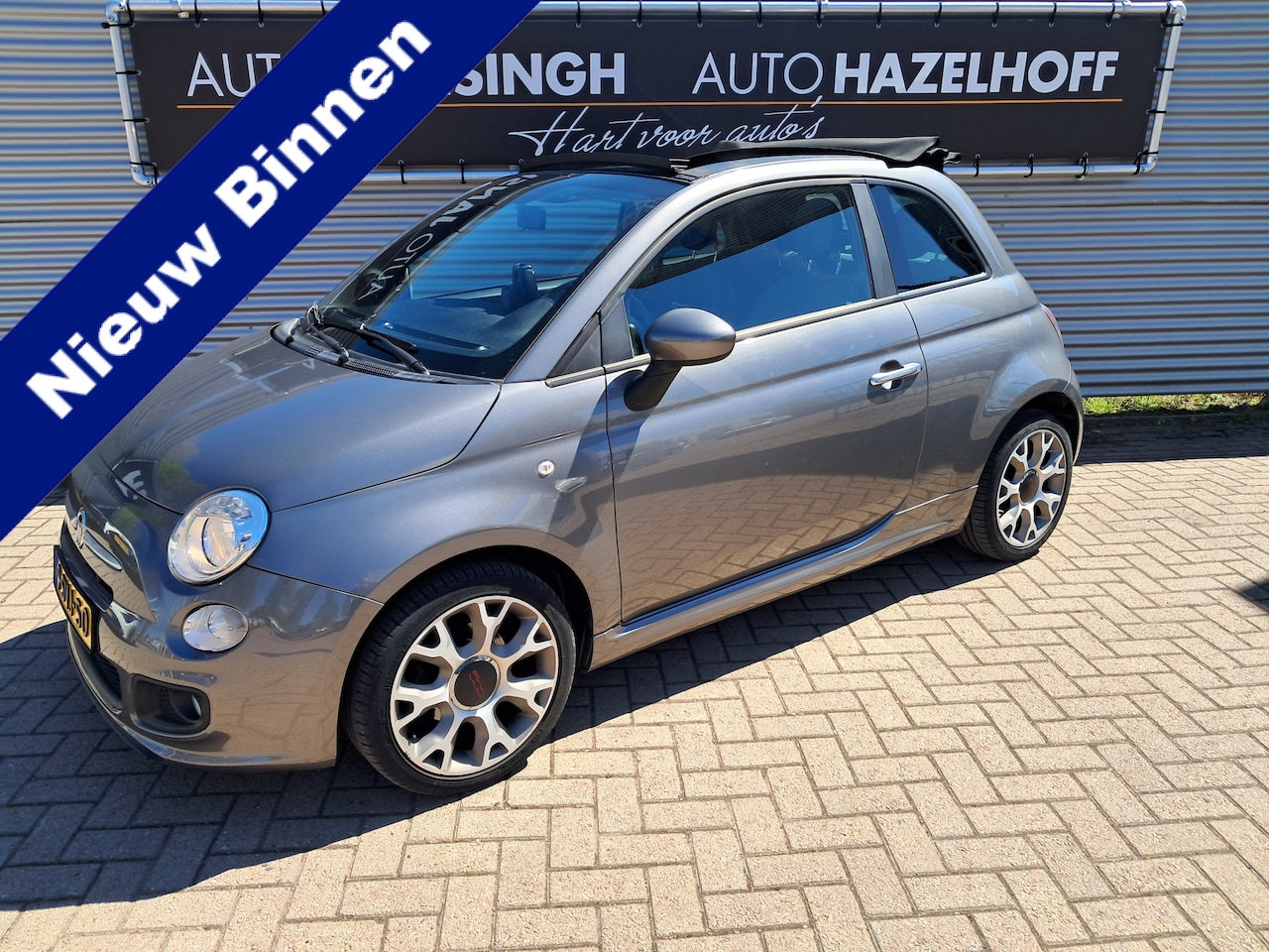 Fiat 500 C - 0.9 TwinAir Lounge! Cabrio! Ndl auto!! | Airco | LM Velgen | Ndl auto! | Volledige oh hist - AutoWereld.nl