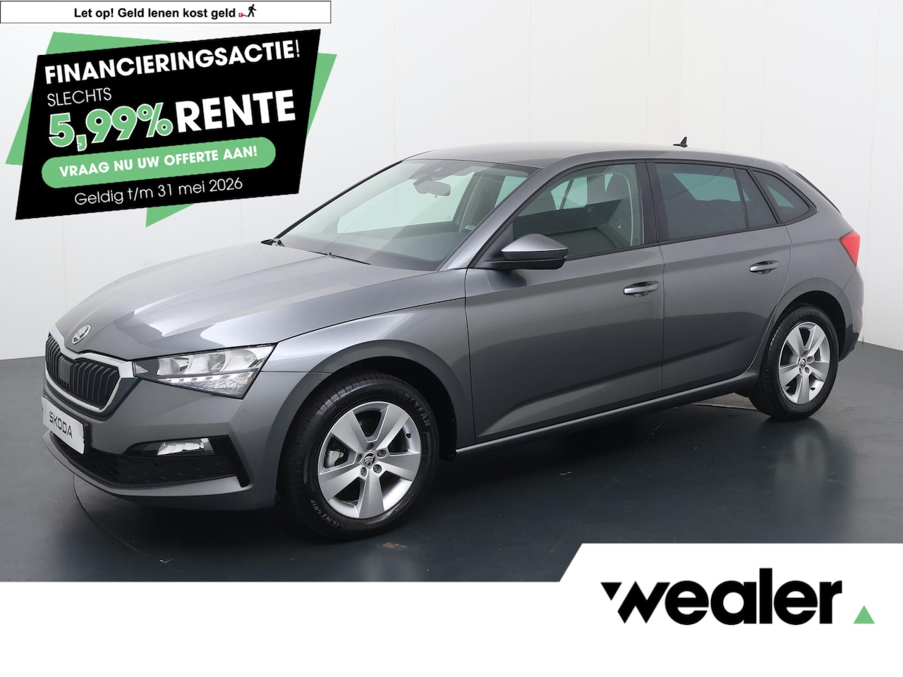 Skoda Scala - 1.0 TSI Ambition | 110 PK | Cruise control | Airco | Lane assist | - AutoWereld.nl