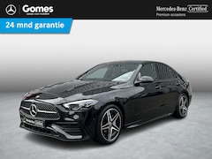 Mercedes-Benz C-klasse - 180 Star Edition AMG | Night Pakket | Panoramadak | Sierdelen Lindehout Antraciet | Apple