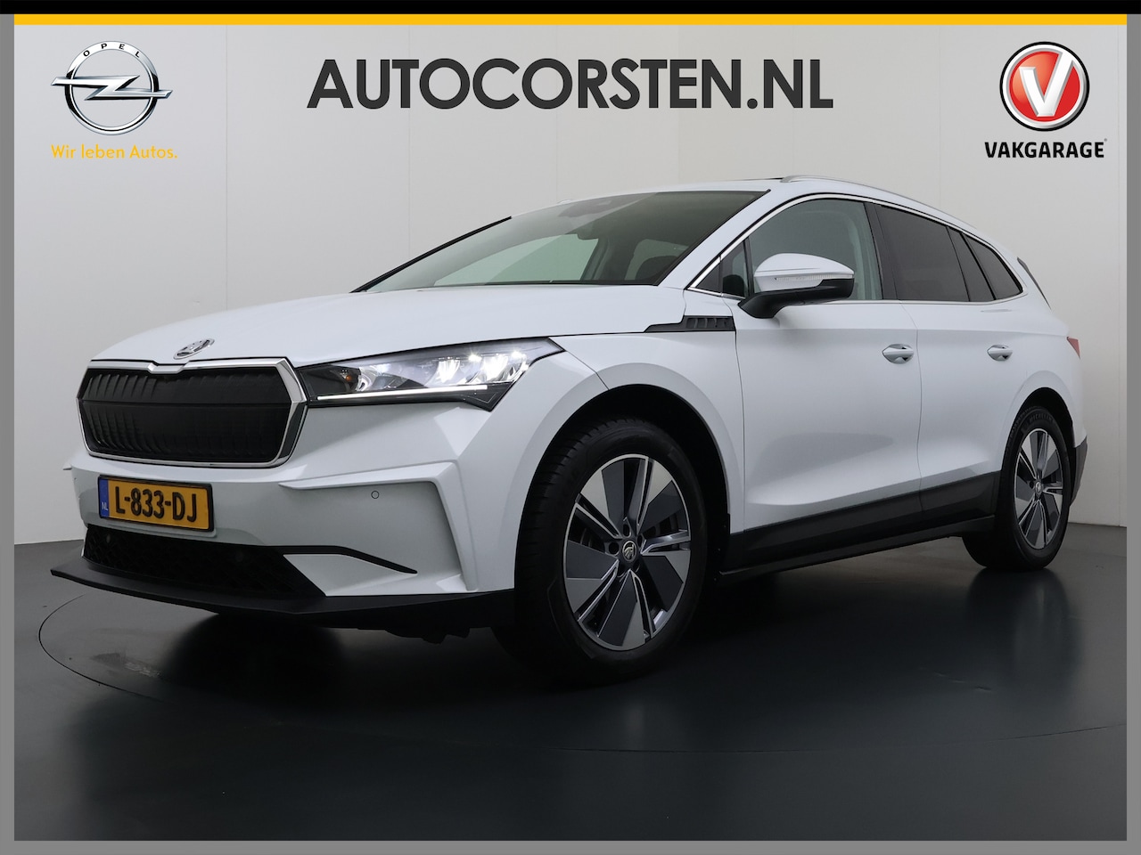 Skoda Enyaq iV - 80 82kwh 204PK Pano-Dak Camera Apple Carplay Android First Edition Navi 3-Zone-Ecc 19"lm P - AutoWereld.nl