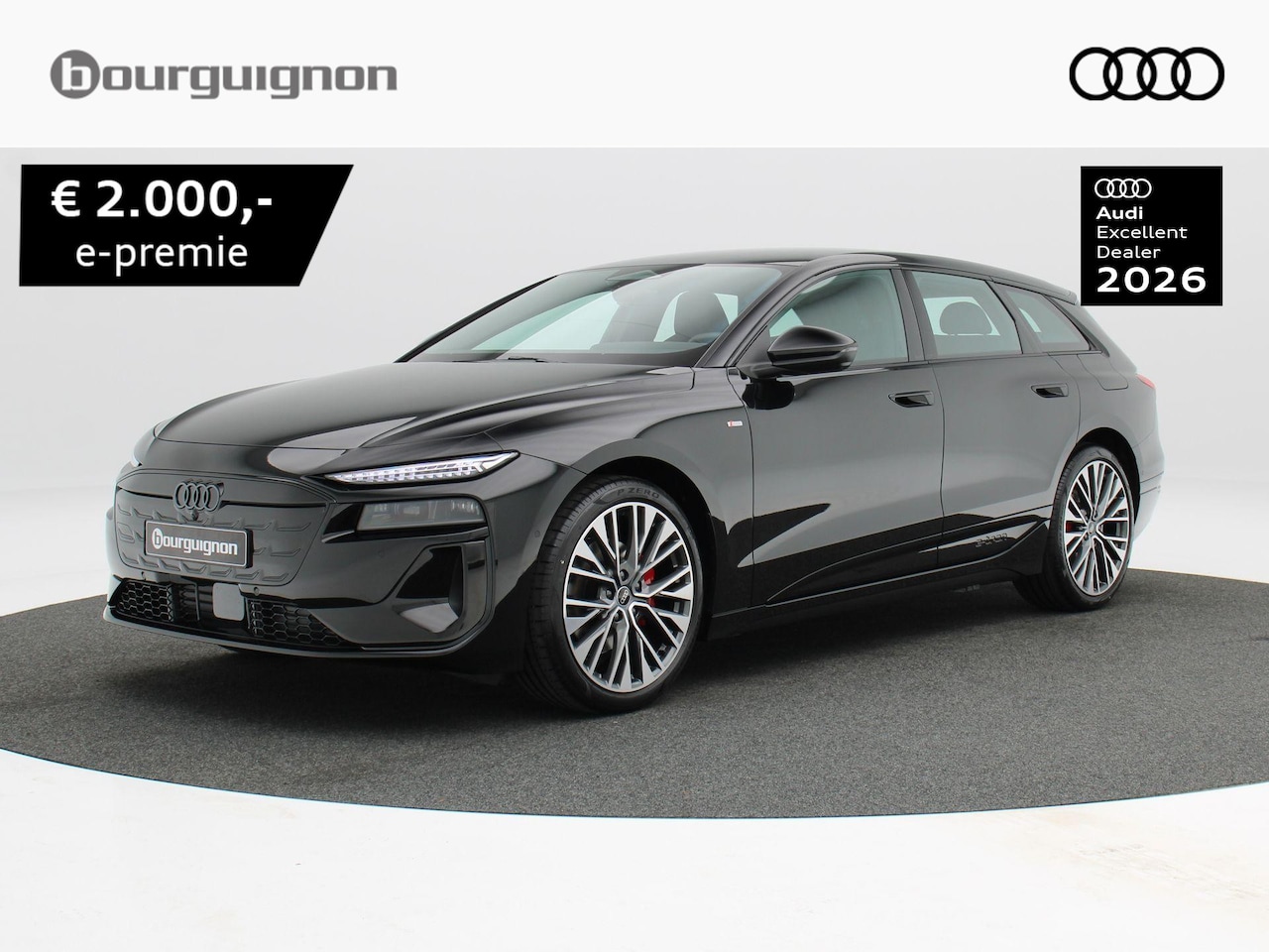 Audi A6 Avant e-tron - S edition| 83 kWh | 286 PK | Privacyglas | Rode Remzadels | 21 inch | 360 camera | Memory - AutoWereld.nl