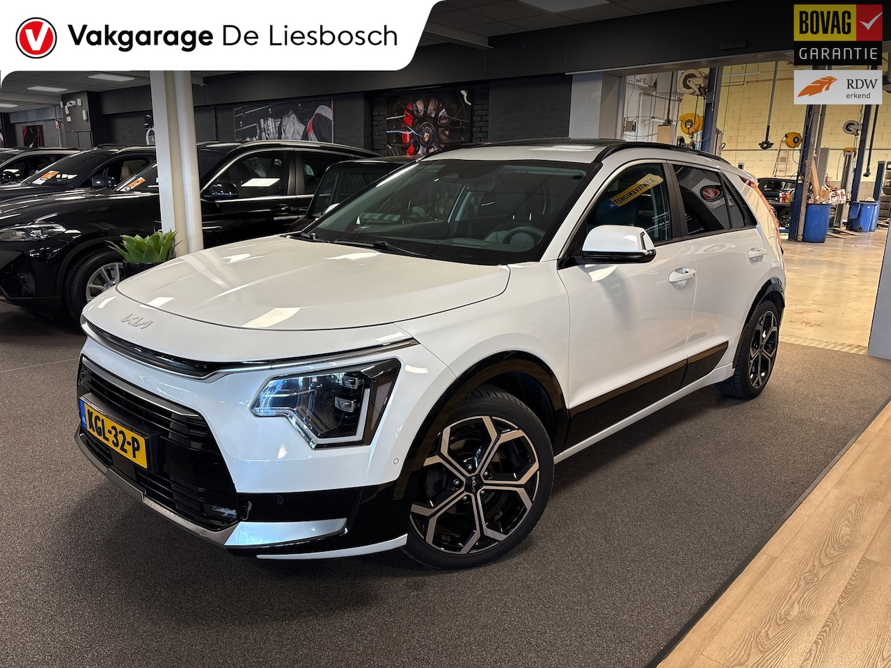 Kia Niro - 1.6 GDi Hybrid Launch Edition/leer/navi/head up/schuifdak/vol opties - AutoWereld.nl