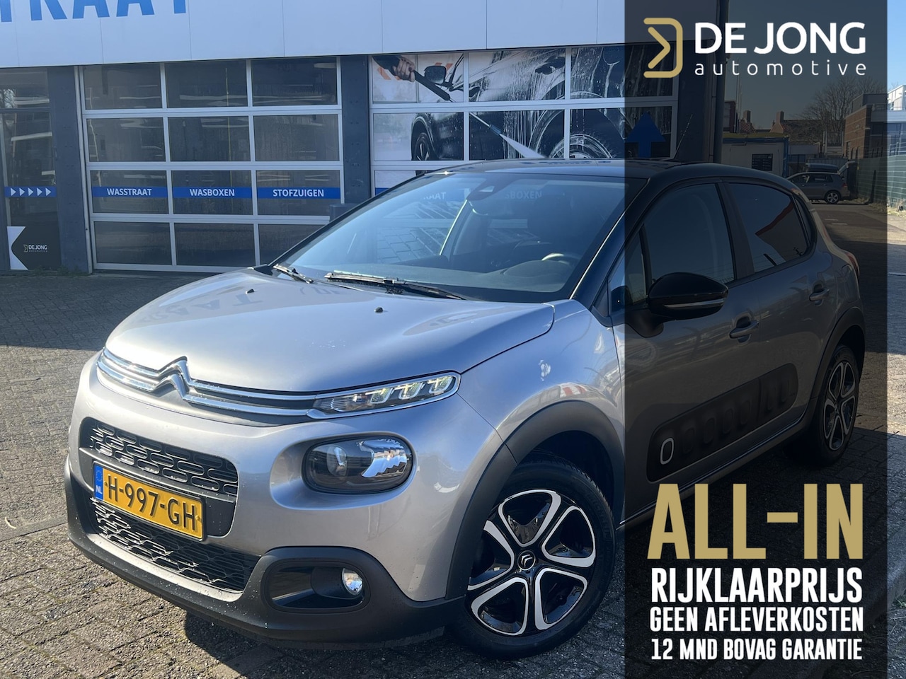 Citroën C3 - 1.2 PureTech S&S Feel Edition Navi/Sensoren/Duo-Tone/Apple Carplay/GEEN AFLEVERKOSTEN - AutoWereld.nl