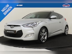 Hyundai Veloster - 1.6 GDI/140PK I-CATCHER -PANO.DAK|CRUISE|LEDER|KEYLESS|CAMERA|STOELVERWARMING|18"